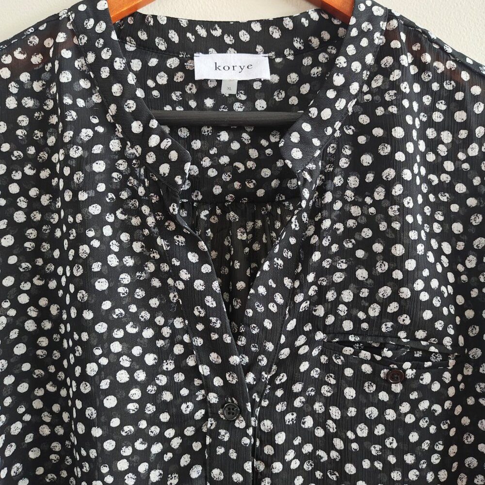 KORYE Polkadot Blouse - Picture 8 of 11